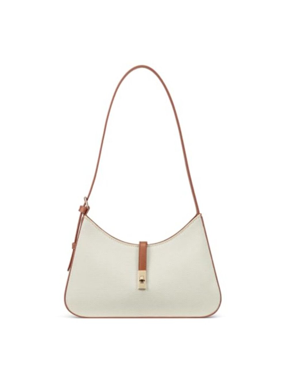 Small Shoulder Bag Vegan Leather Crossbody Purse with Removable Strap Flap